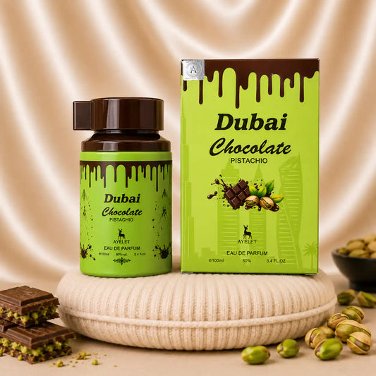 Set 3 Parfumuri Orientale (1x Dama + 2x Barbat) - Dubai Chocolate + JamJam Azzuro + Mandarin Blue