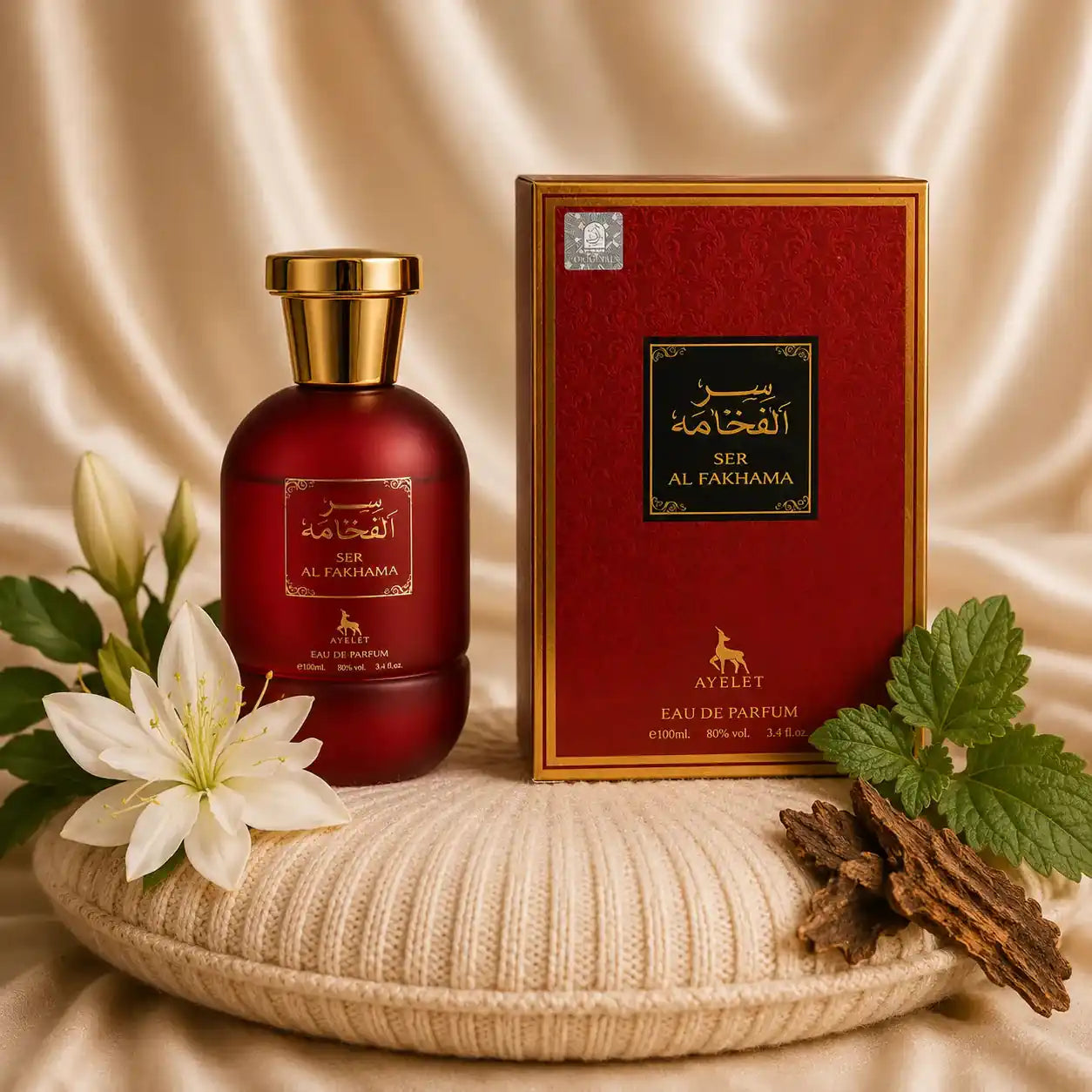 Ser al Fakhama Parfum Oriental Dama by ZEIRA, 100 ml bottle with elegant packaging and luxurious fragrance design