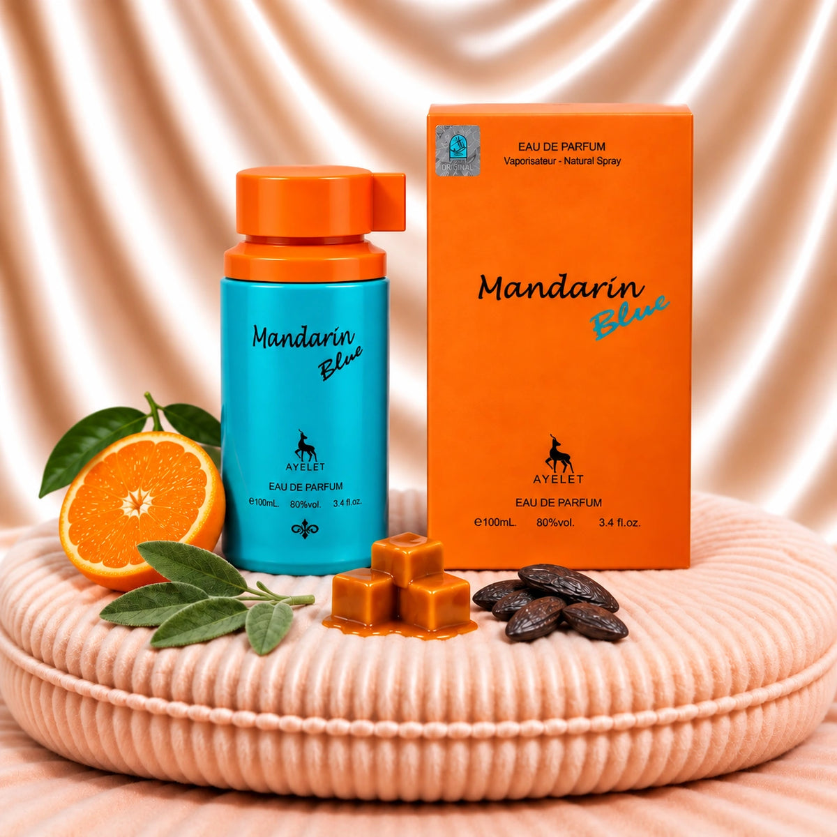 Set 3 Parfumuri Orientale (1x Dama + 2x Barbat) - Dubai Chocolate + JamJam Azzuro + Mandarin Blue