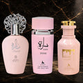 Set 3 Parfumuri Orientale Dama - Sarah + Sara Pink + Eclat