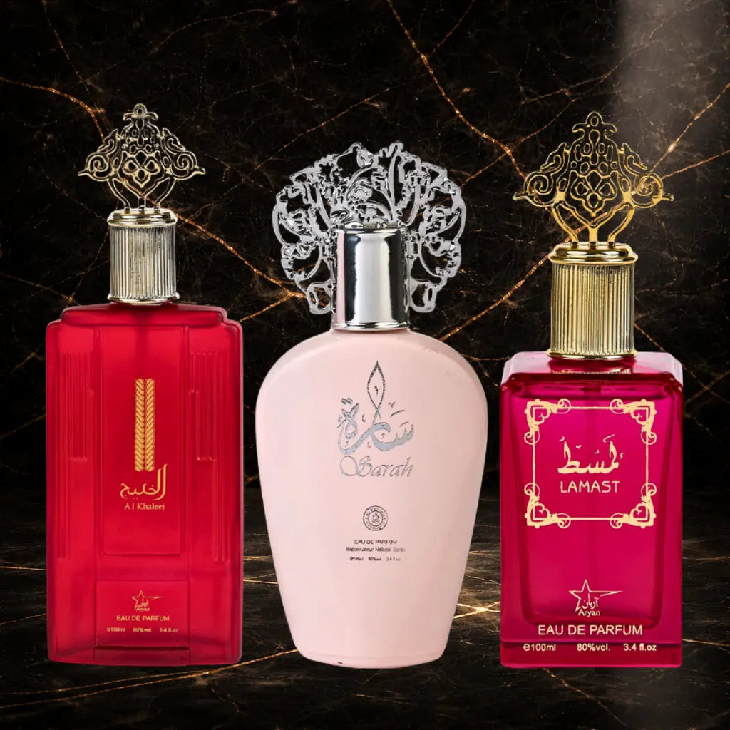 Set 3 Parfumuri Orientale Dama - Al Khaleej + Sarah + Lamast