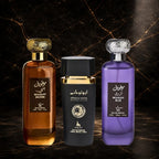 Set 3 Parfumuri Orientale Barbatesti - Mousuff Brown + Apollo Mane + Mousuff Blue