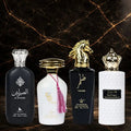 Set 4 Parfumuri Orientale ( 2xDama + 2xBarbat) - Al Sayadin + Aliya + Tahir + Oud Romancia - ZEIRA
