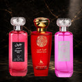 Set 3 Parfumuri Orientale Dama - Mousuff Red + Qissat Hub Red + Mousuff Pink