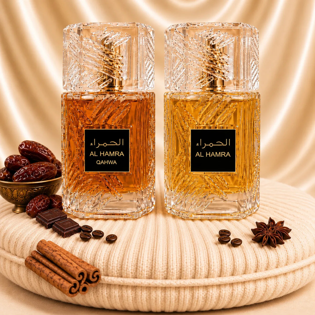 Set 2 Parfumuri Orientale Barbatesti - Al Hamra Royal + Al Hamra Qahwa