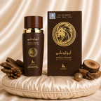 ZEIRA Apollo Mane Brown Parfum Oriental fragrance bottle, 100ml, with elegant design and rich, warm scent details visible.
