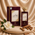 Ameerat al Sharq Oriental Parfum by ZEIRA in a 100ml elegant bottle, displayed with intricate design and luxurious packaging.