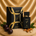 Ayati Parfum Oriental Barbatesc 100 ml by ZEIRA, featuring a sleek black bottle with elegant design for luxurious fragrance.
