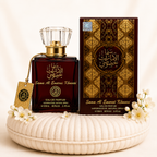 Set of four oriental women's perfumes by ZEIRA, including Qissat Hub Red, Aliya, Sama Al Emarat, and Oud Romancia.