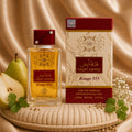 ZEIRA Faqat Abiyad Rouge 555 Oriental Dama perfume bottle, 100 ml, elegant design and luxurious fragrance for women