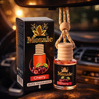 ZEIRA Cherry auto air freshener, premium car odorizant with fresh cherry scent, hanging air freshener for vehicle interior.