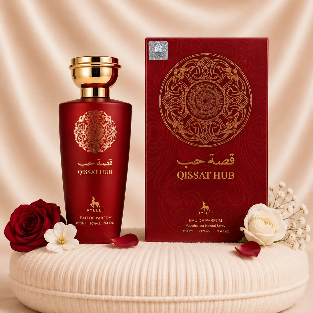 Set 3 Parfumuri Orientale Dama - Mousuff Red + Qissat Hub Red + Mousuff Pink