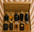 ZEIRA Mystery Box VIP with 10 top Arabesti perfumes for men, featuring a variety of fragrances and free shipping.