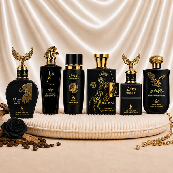Set 6 Parfumuri Orientale Barbatesti - Black Colection Intense