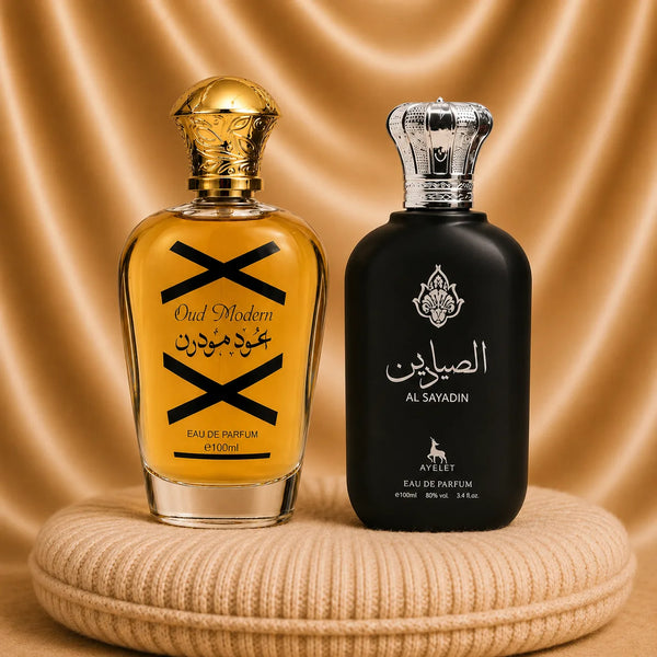 Set 2 Parfumuri Orientale Barbatesti - Oud Modern + Al Sayadin