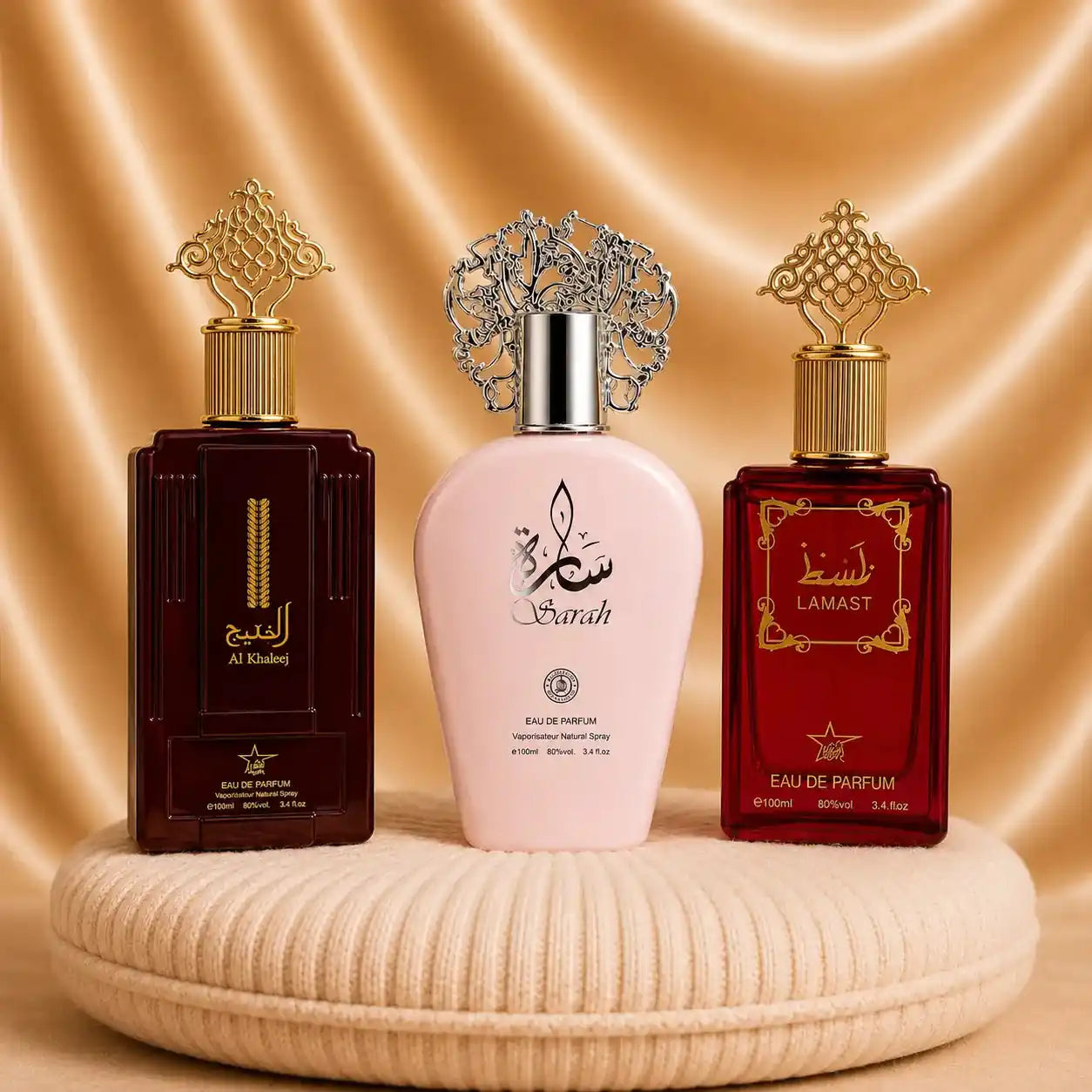 Set 3 Parfumuri Orientale Dama - Al Khaleej + Sarah + Lamast