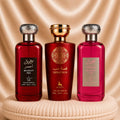 Set 3 Parfumuri Orientale Dama - Mousuff Red + Qissat Hub Red + Mousuff Pink