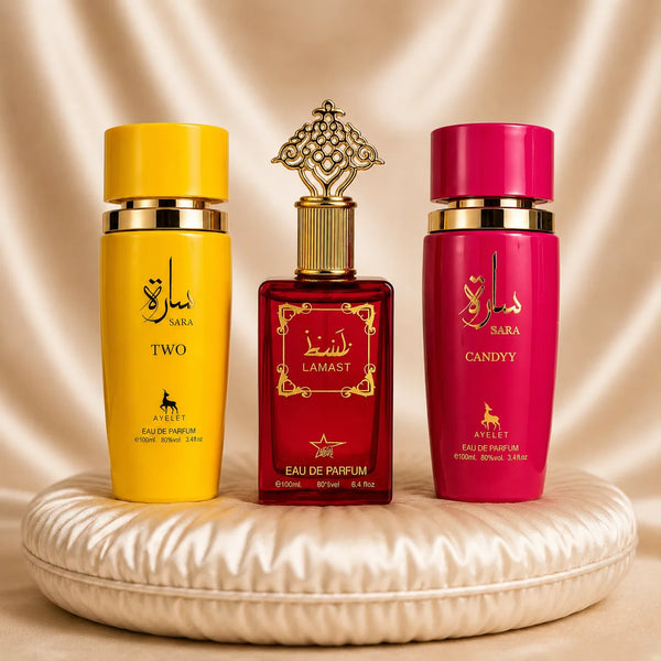 Set 3 Parfumuri Orientale Dama - Sara Candy + Sara Two + Lamast
