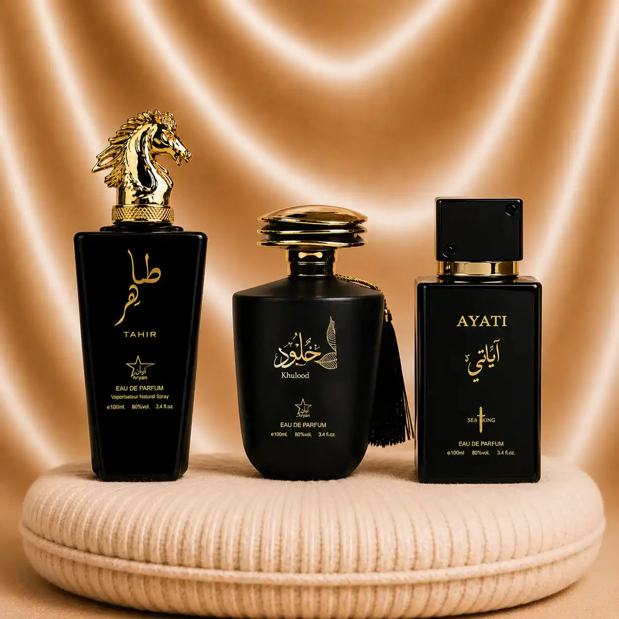 Set 3 Parfumuri Orientale Barbatesti - Tahir + Khulood + Ayati