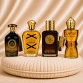 Set 4 Parfumuri Orientale Barbatesti - Ibda Al Oud + Oud Modern + Dirham Oud + Oud Al Khashab