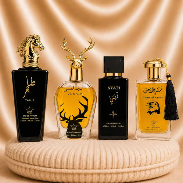 Set 4 Parfumuri Orientale Barbatesti - Tahir + Al Maliki + Ayati + Center Al Kanass