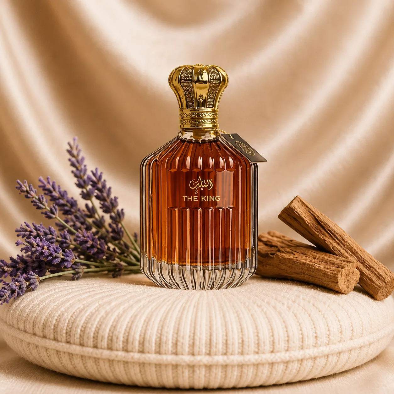 ZEIRA The King Parfum Oriental fragrance bottle in 100 ml with a sleek design and elegant label.
