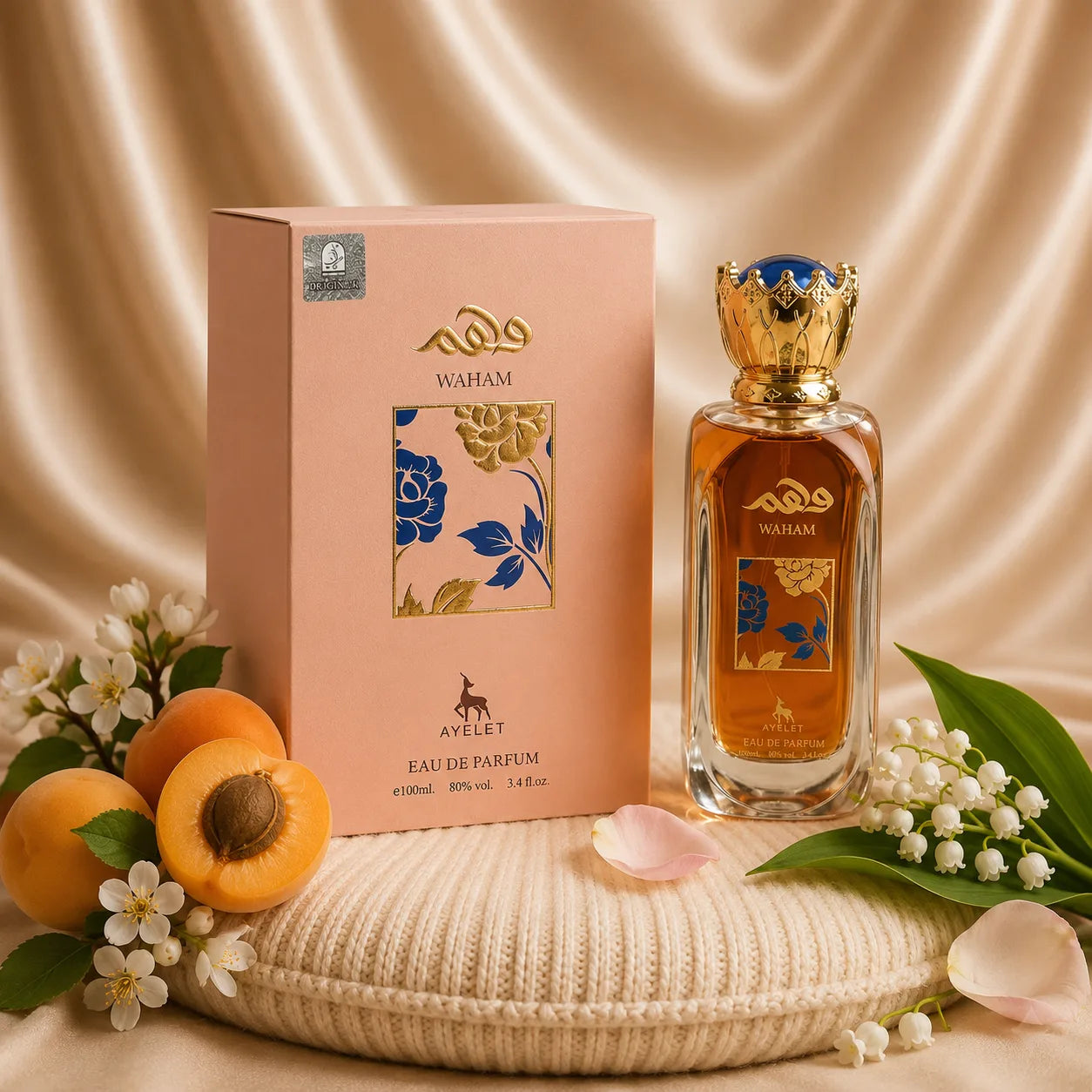 Waham Oriental Dama perfume by ZEIRA in a 100ml bottle, featuring a luxurious fragrance with elegant packaging.