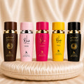 Set 5 Parfumuri Orientale (3x Dama+ 2x Barbat) - Sara Pink + Sara Candy + Sara Two + Apollo Brown + Apollo Black - ZEIRA