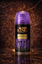 ZEIRA set of 4 ambient spray odorizants including Lavender, Red Rose, Lilac, and Magnolia, displayed in elegant bottles.